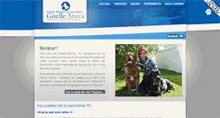 Desktop Screenshot of animalnouveaudepart.com